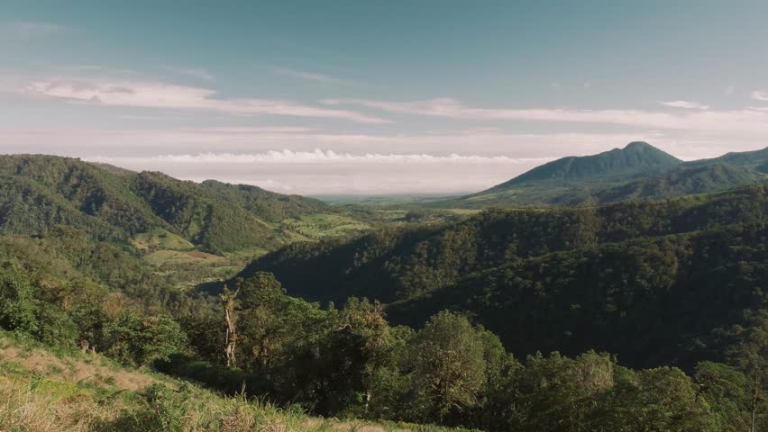 View On Poas Volcano, Costa Rica, Graded Version 