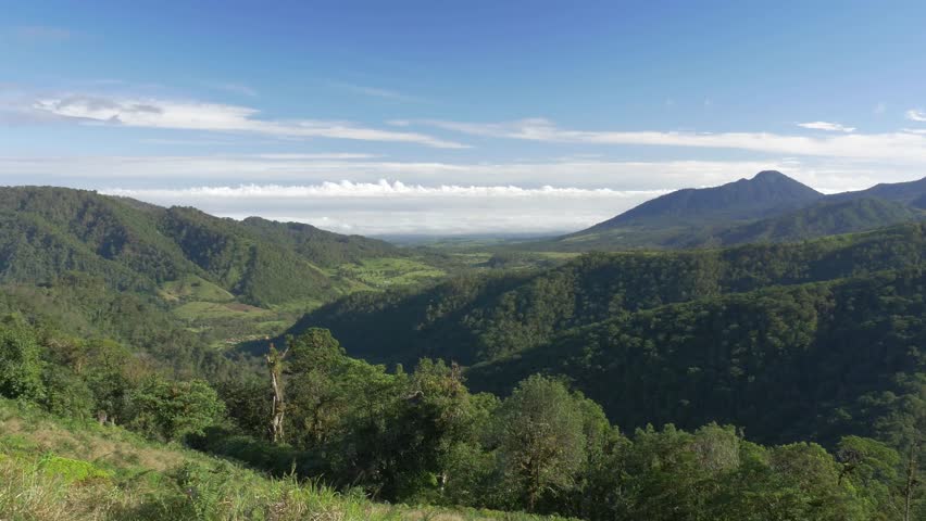 View On Poas Volcano, Costa Rica
