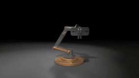 robot crazy lamp robot arm - Powered by Shutterstock - Get 15% off with code: PIKWIZARD15