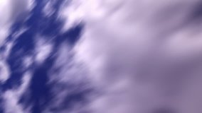 Vertical video. Sunny day. Clouds blurred. TimeLapse