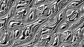 Moving futuristic technology fantastic shapes. Abstract relief texture. Looping footage.