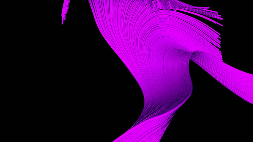 3d redering model of many long electric wires, computer generating modern background