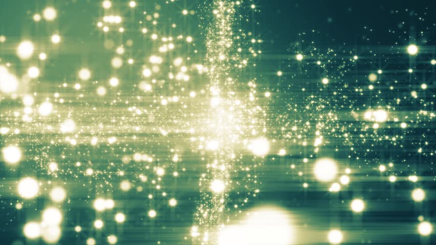 Neon light shine particles bokeh, holiday concept. Christmas animated golden background with circles and stars. Space background. Seamless loop. | Shutterstock HD Video #1010804531