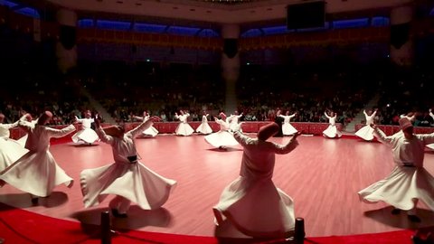 Sufi whirling (Turkish: Semazen) is a form of Sama or physically active meditation which originated among Sufis.