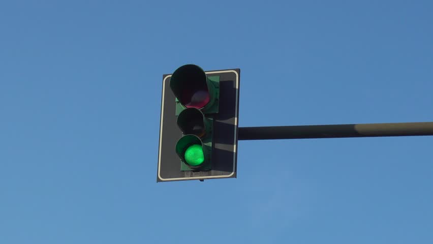 Traffic Light From Green Light Stock Footage Video 100 Royalty Free Shutterstock