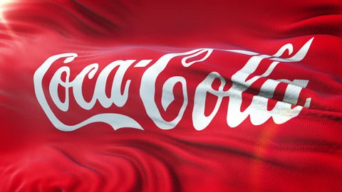 Coca cola flag