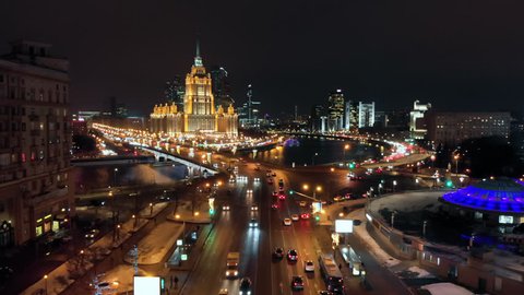 Арбатская видео. Ночная Москва новый Арбат. Арбат в Москве ночью. Панорамы Москвы новый Арбат. Новый Арбат летом.