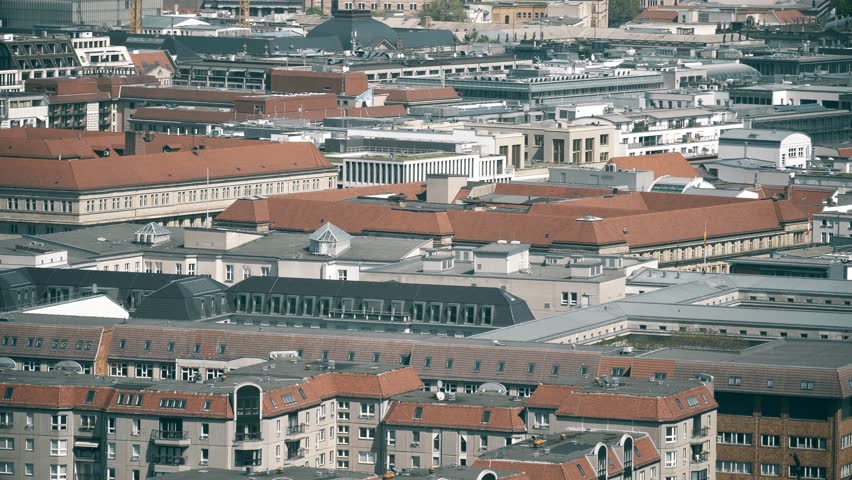 Roofs in Berlin, Germany