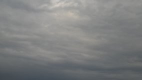 Timelapse of Stratocumulus storm clouds
