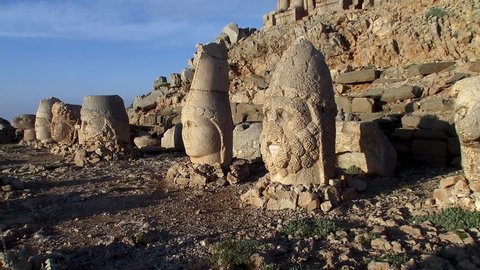 mount nemrut or nemrud adiyaman stock footage video 100 royalty free 1011507545 shutterstock