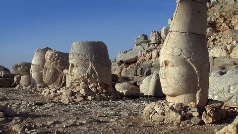 mount nemrut or nemrud adiyaman stock footage video 100 royalty free 1011507542 shutterstock