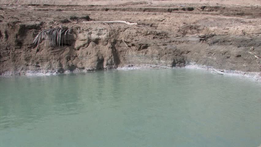 Dead Sea mud and water, Israel