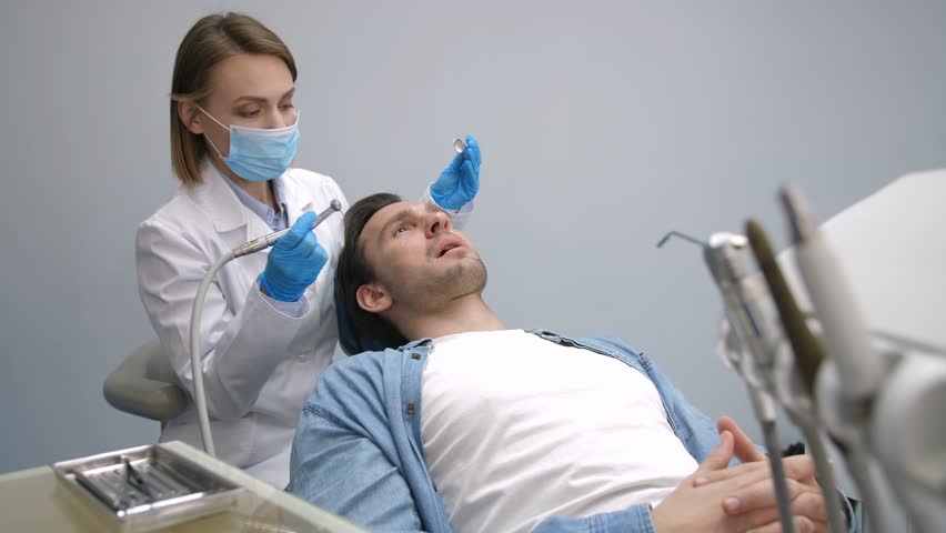 Young Adult Male Patient in Stock Footage Video (100% Royalty-free