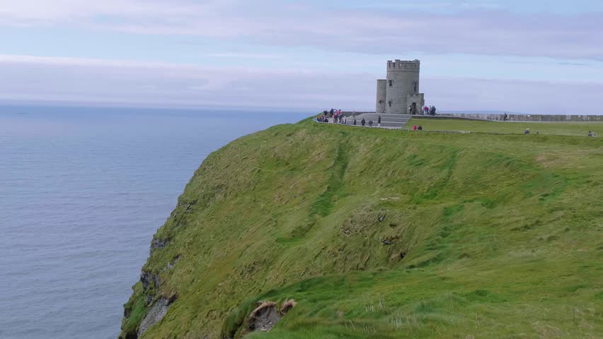Cliffs of Moher - very popular landmark on the Irish west coast