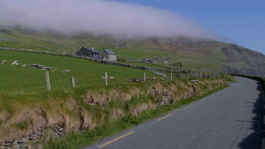 Beautiful landscape on Dingle Peninsula in Ireland