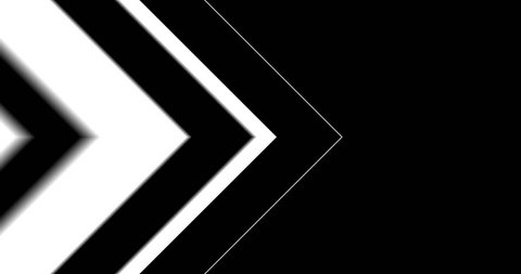 Arrows Background Transition Back And Forth/
Animation of black and white design vertical arrows transition background, with in and out going forward and backward
