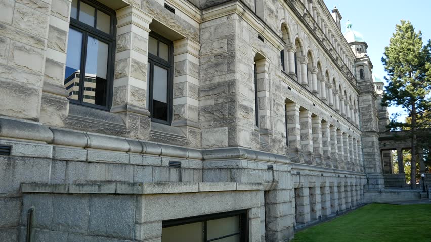 Parliament Buildings in Victoria BC Canada