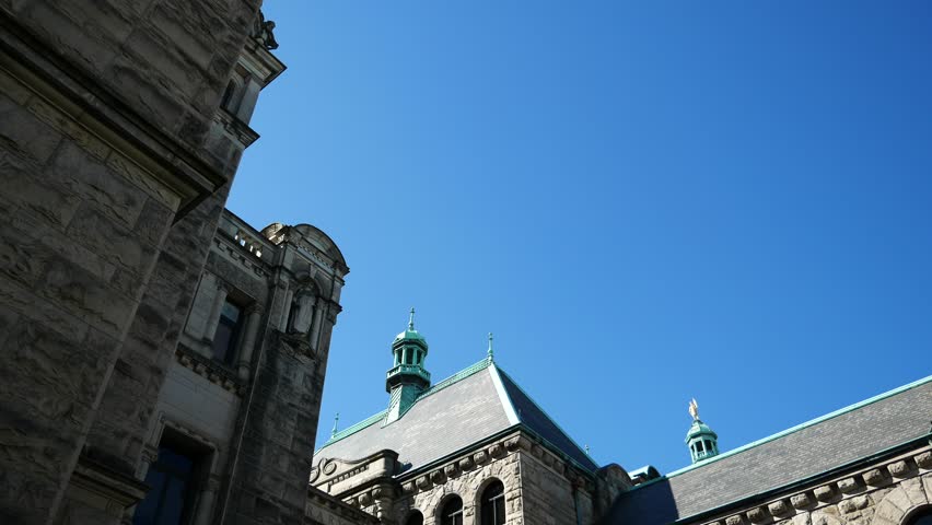 Parliament Buildings in Victoria BC Canada