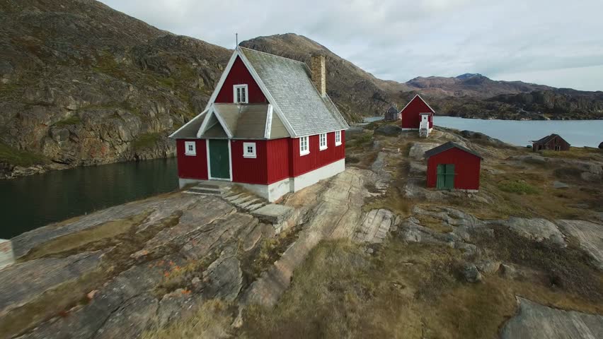 Fishing Village in Greenland