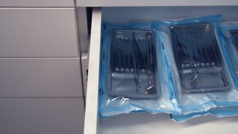 Sterilized and packaged medical devices