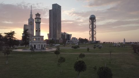 Sunset in Batumi, Georgia