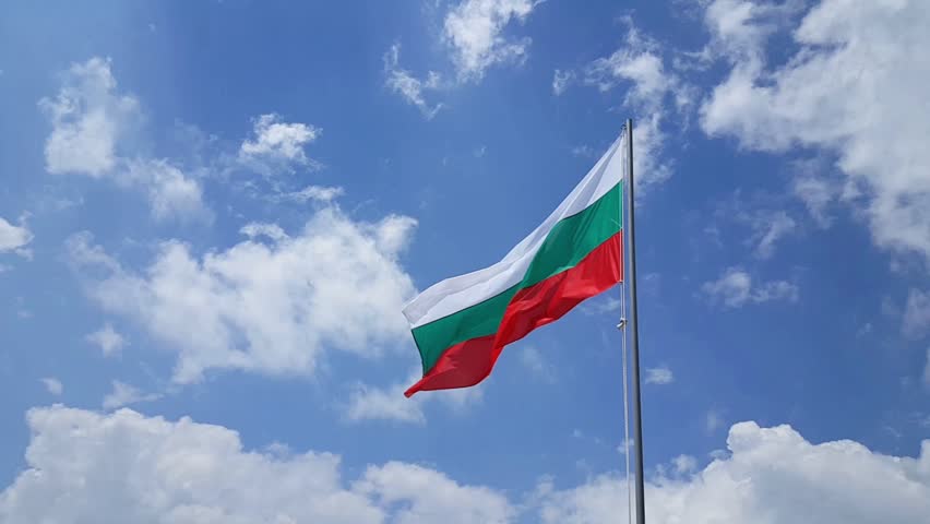 Bulgarian Flag Against Beautiful Stock Footage Video (100% Royalty-free) 1011247685 | Shutterstock