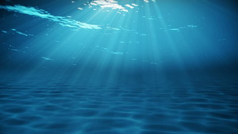 Underwater Scene Summer Travel Background Loop Stock Footage Video (100 ...