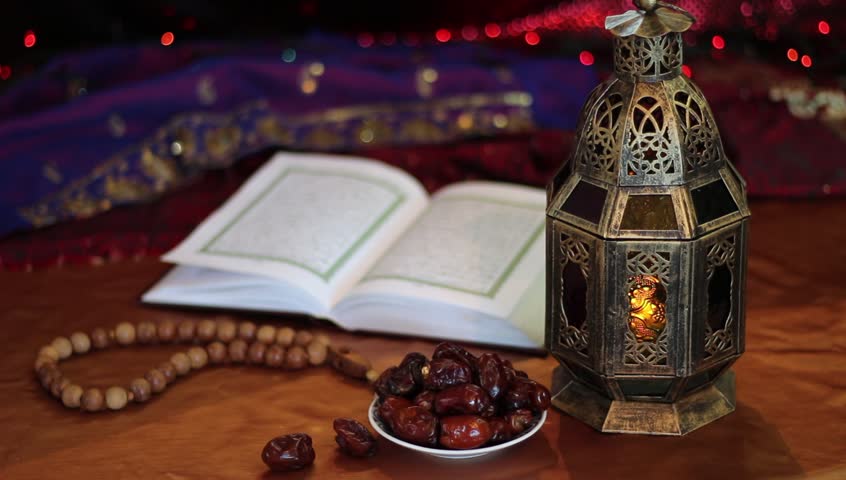 Quran Dates Arabian Lantern Rosary Breaking Stock Footage Video 100 Royalty Free Shutterstock