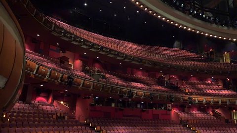 LOS ANGELES - APRIL 05:
Panorama of the Dolby Theatre Auditorium. 
April 05, 2018 in Los Angeles. California, USA