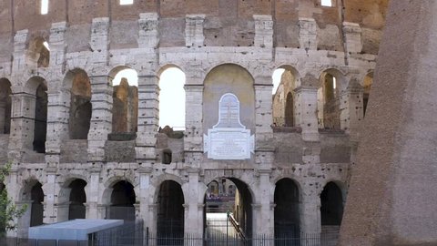 Ancient coliseum in Roma