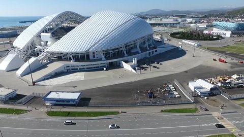 Olympic Park, Fisht stadium, Russia Sochi March 2017