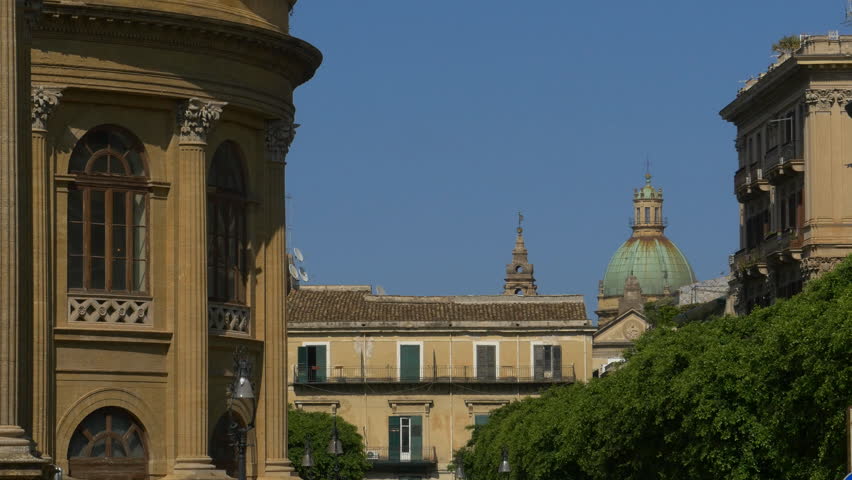 Teatro Massimo, Palermo. Detail