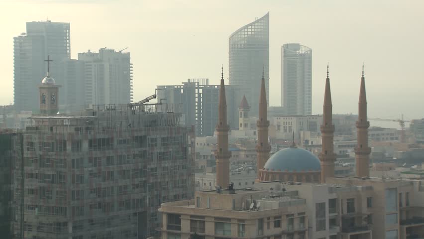 Beirut, Lebanon. The district of Bourj Hammoud. Beautiful views of the city , touristic attractions and the everyday life.