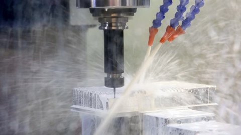 Waterjet CNC machining center for metal processing