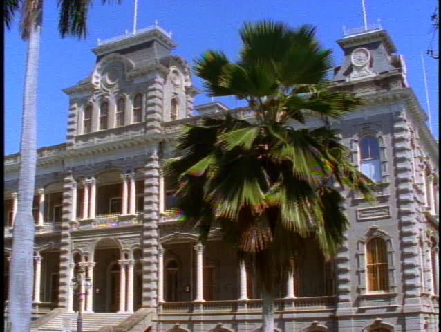 HAWAII, 1999, The Iolani Palace in downtown Honolulu