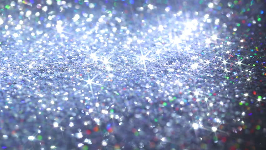 Shiny glitter Star-shaped. Polarization pearl sequins. Royalty-Free Stock Footage #1011407273
