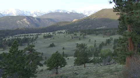 Mountain in Spring Valley in Colorado