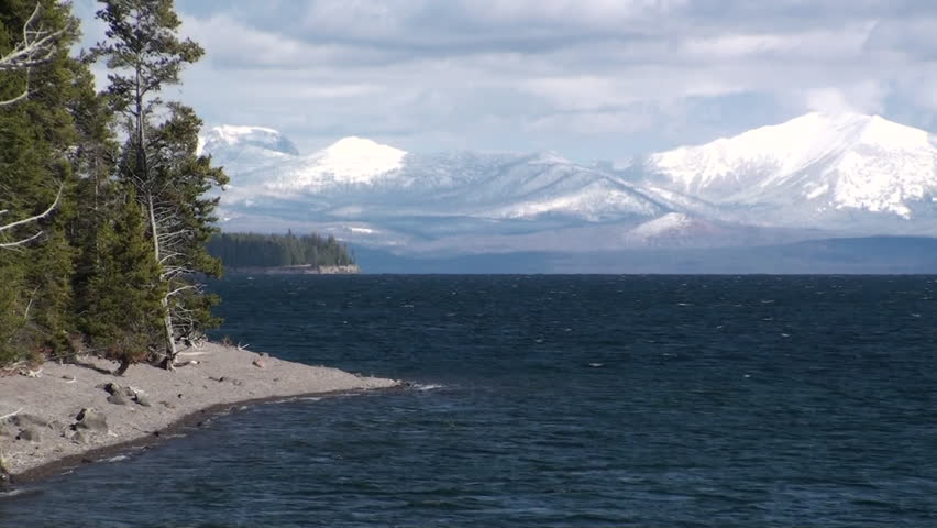 Lake Pond Yellowstone National Park in Fall in Wyoming