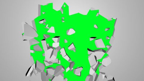 Demolition Of A Concrete Wall Stock Footage Video 100 Royalty Free 5341016 Shutterstock