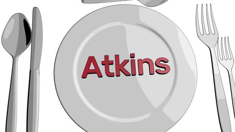 Atkins diet animation cartoon
