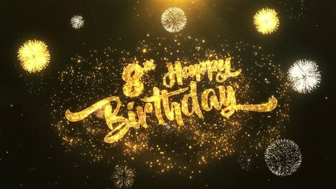 30th Happy Birthday Greeting Card Video De Stock 100 Libre De Droit Shutterstock