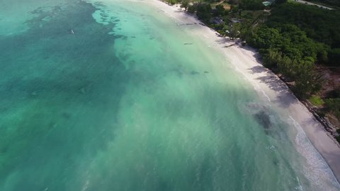 Jamaica Ocean Turquoise Drone Aerial View