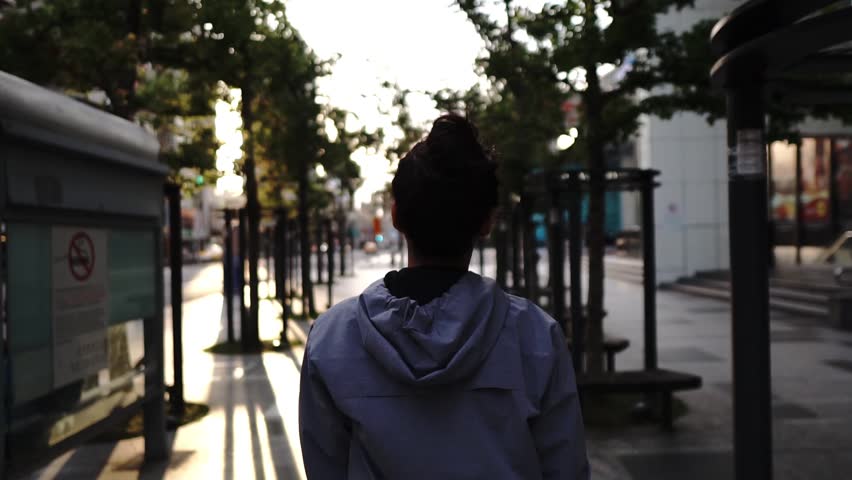 Women walking on the streets of Taipei