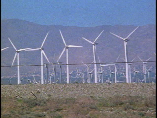 PALM SPRINGS, 1999, Windmills, Banning Pass, Palm Springs