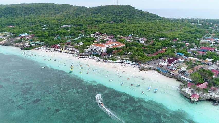 aerial view tanjung bira beach sandy Stock Footage Video (100% Royalty ...