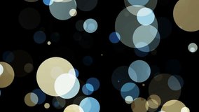 Animated abstract glittery gold and blue particles video background for fashion slideshow, music clip, awards ceremony film and any special event! Looped footage in Full HD resolution.