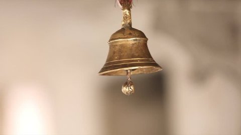 Hindu temple bell