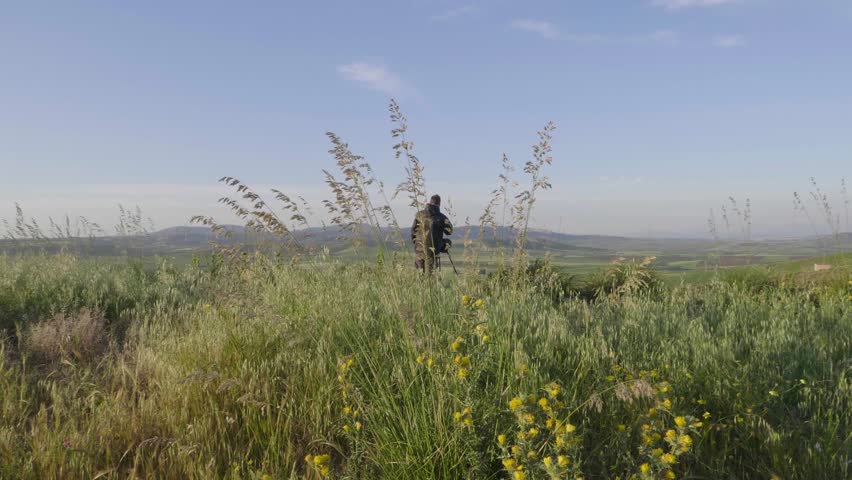 Beautiful natural landscape in the sicily