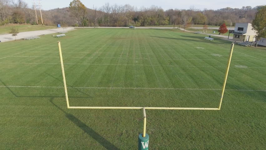 High School Football Field Aerial