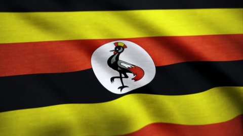 Uganda Realistic Waving Flag Background Background Stock Footage Video  (100% Royalty-free) 1011697313 | Shutterstock